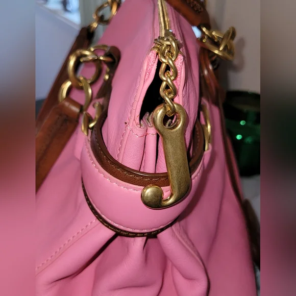 Super rare Y2k huge Juicy Couture pink burgundy bag - Picture 9 of 16